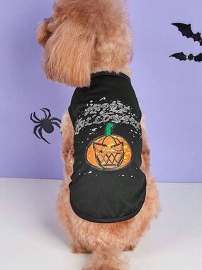 Halloween Dog Vest Spring And Summer Thin Beaumi